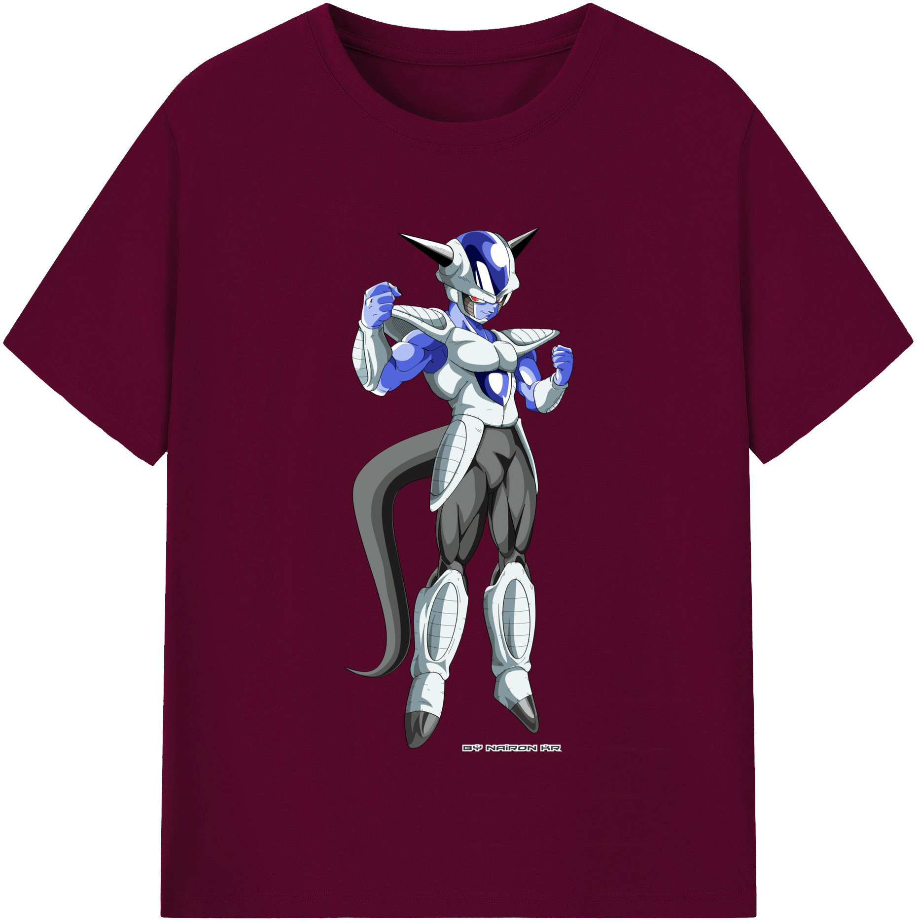（画像用） ドラゴンボール フリーザ DRAGON BALL Frieza レディースカジュアルプリントTシャツ（綿100％）